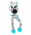 Petstages Charming Pet Thunda Tugga Leggy Zebra Dog Toy