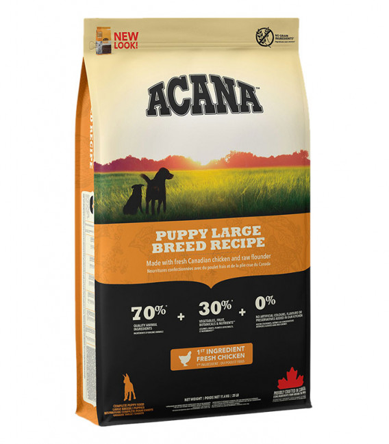 Acana Heritage Formula Puppy Large Breed 11.4kg Dog Dry Food
