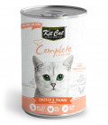 Kit Cat Complete Cuisine Chicken & Salmon in Broth Grain-Free 150g Cat Wet Food