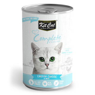 Kit Cat Complete Cuisine Chicken Classic in Broth Grain-Free 150g Cat Wet Food