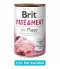Brit Pate and Meat Chicken & Turkey Grain-Free 400g Puppy Wet Food