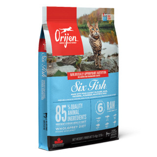 Orijen Six Fish Cat & Kitten Dry Food