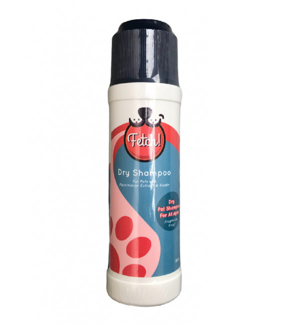 Fetch! Persimmon Extract and Kaolin 100g Dry Pet Shampoo