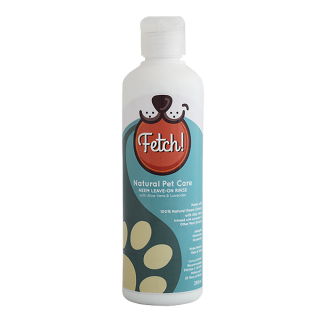 Fetch Organic Pet Care Neem Leave-On Rinse with Aloe Vera & Lavender Refill 250ml for Dogs & Cats