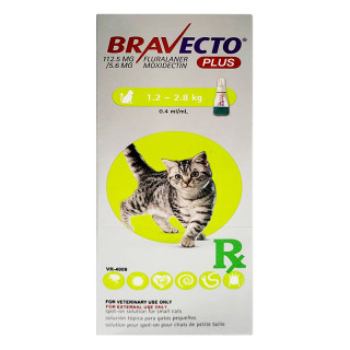 Bravecto Plus Cat Spot On Solution