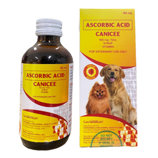 Canicee Ascorbic Acid 60ml Vitamin C Syrup for Dogs
