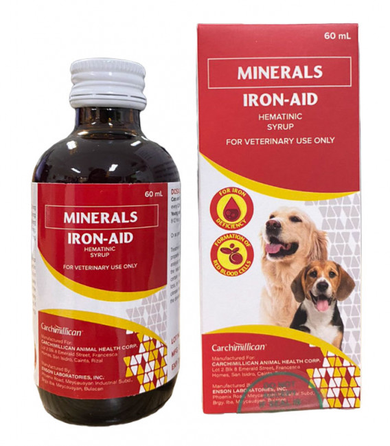 Iron Aid Minerals 60ml Hematic Syrup for Dogs