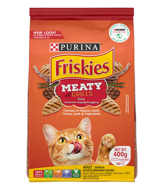 Purina Friskies Meaty Grills Cat Dry Food