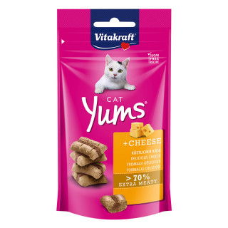 Vitakraft Cat Yums Cheese Grain-Free 40g Cat Treats