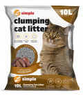 Simple Pets Coffee Clumping Cat Litter 10L (8kg)
