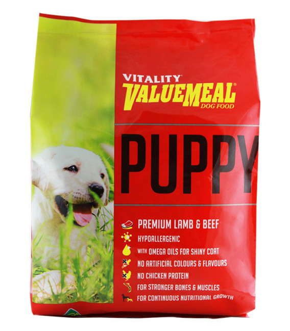Vitality ValueMeal Lamb & Beef Puppy Dry Food