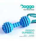 Doggo Dumbbell Blue Dog Toy