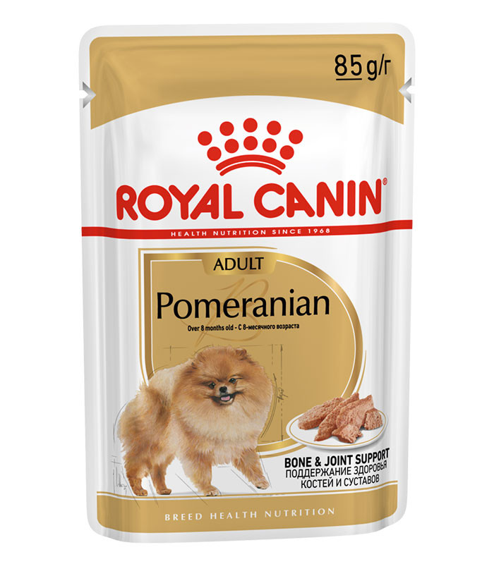 Royal Canin Breed Health Nutrition Pomeranian 85g Dog Wet Food - Pet ...