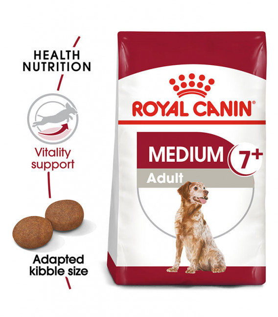 Royal Canin Size Health Nutrition Medium Adult 7+ Dog Dry Food