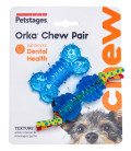 Petstages Mini Orka Chew Pair Dog Toy