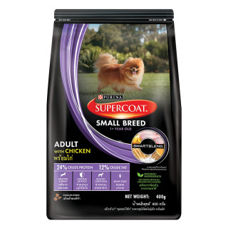 Purina Supercoat Adult Small Breed with Chicken Dog Dry Food