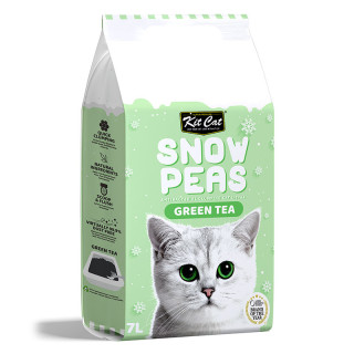 Kit Cat Snow Peas Green Tea 7L Cat Litter