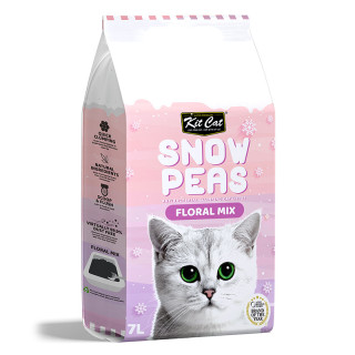 Kit Cat Snow Peas Floral Mix 7L Cat Litter