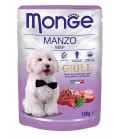 Monge Grill Chunkies with Beef 100g Dog Wet Food