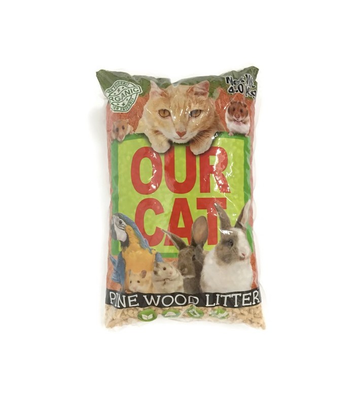 Our Cat Pine Wood 4kg Litter Pet Warehouse Philippines