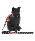 Zee.Cat Skull 2.0 Cat H-Harness with Leash