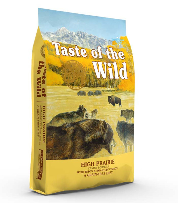 Taste of the Wild Canine High Prairie with Roasted Bison & Roasted Venison Grain-Free Dog Dry Food