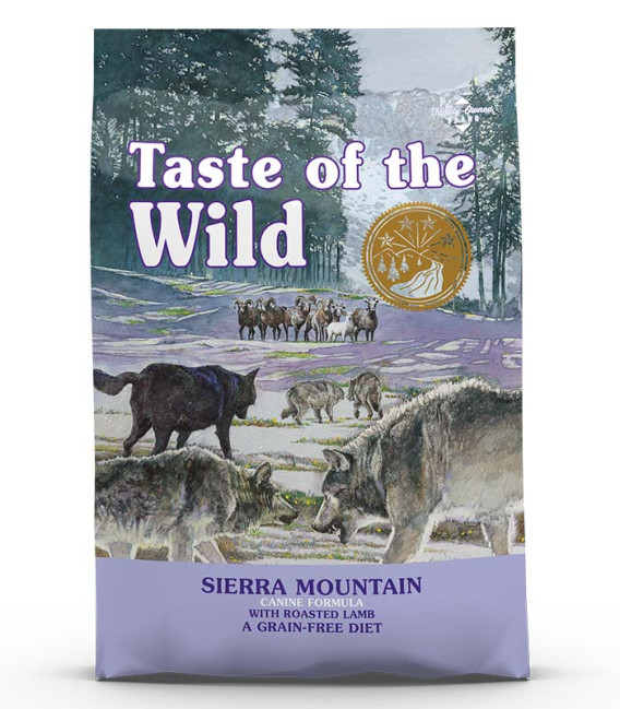 Taste of the Wild Sierra Mountain with Roasted Lamb Grain-Free Dog Dry Food