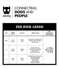 Zee.Dog Solids Gotham Dog Leash