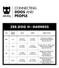 Zee.Dog Solids Gotham Dog H-Harness