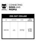 Zee.Cat Solids Gotham Cat Collar