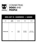 Zee.Cat Phantom Cat H-Harness with Leash