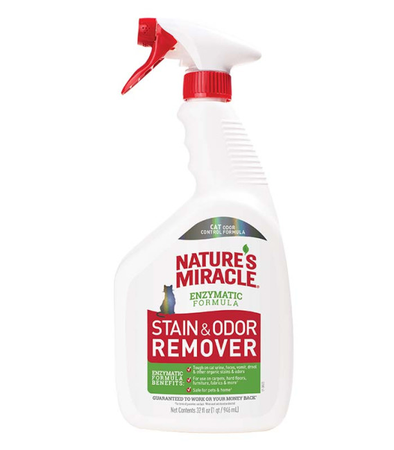 Nature's Miracle Cat Stain & Odor Remover 946ml Spray