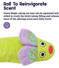 Petstages Magic Mightie Mouse Catnip Green Cat Toy