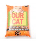 Our Cat Litter Unscented 12kg Cat Litter