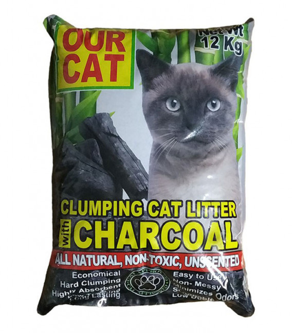 Our Cat Charcoal Cat Litter