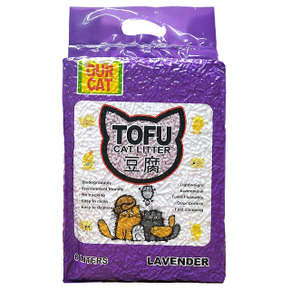 Our Cat Tofu Lavender 6L Cat Litter