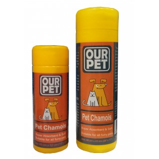 Our Pet Chamois Drying Towel for Pets