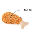 Pet Play Fried Chicken Plush Dog Toy