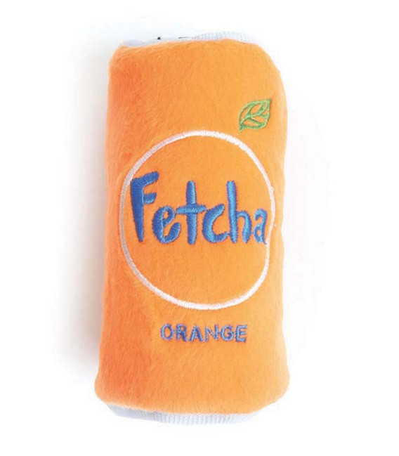 Zippy Paws Squeakie Cans Fetcha Plush Dog Toy