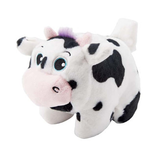 Charming Pet Poppers Cow Dog Toy