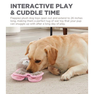 Petstages Cuddle Tugs Bunny Dog Toy