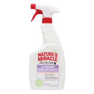 Nature's Miracle Cat Litter Box Odor Destroyer 709ml Spray