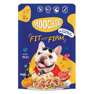 Moochie Casserole with Beef Fit and Firm Grain-Free 85g Dog Wet Food