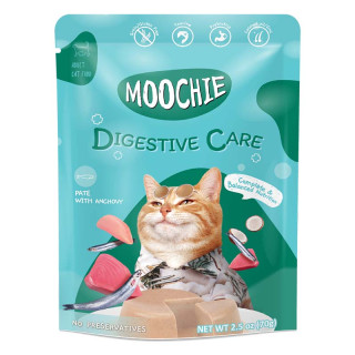 Moochie Pate with Anchovy Digestive Care Grain-Free 70g Cat Wet Food