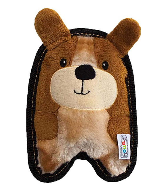 Outward Hound Invincibles Puppy BROWN Dog Toy - EXTRA SMALL
