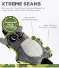 Outward Hound Xtreme Seamz Lemur Gray Dog Toy - Medium
