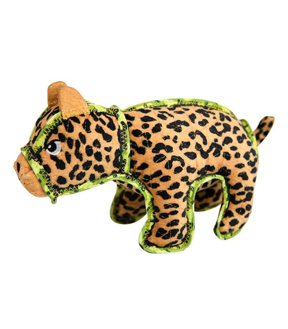 Outward Hound Xtreme Seamz Leopard Tan Dog Toy - Medium