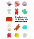 Zee.Pinz Hands-Free Gummy Bear Dog Leash Charm