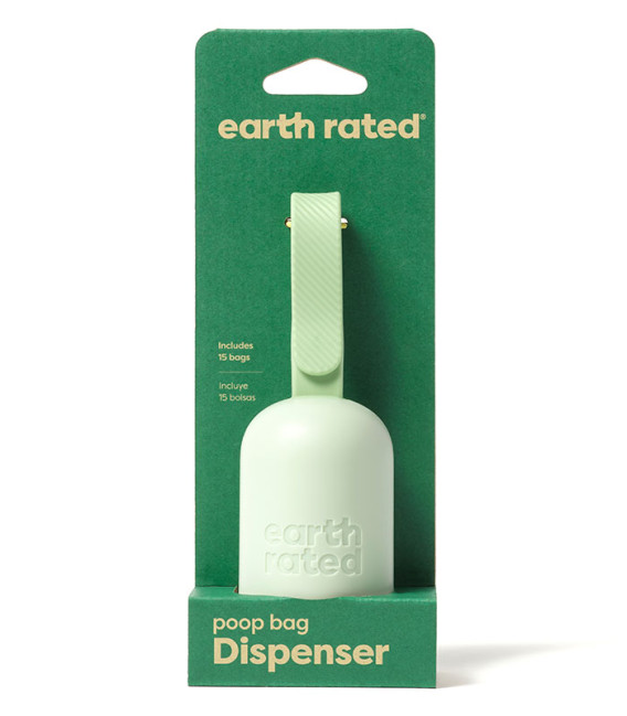 Earth Rated Poop Bag Dispenser - Unscented (15 Bags)