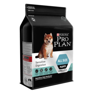 Purina Pro Plan Puppy Sensitive Digestion 2.5kg Lamb & Rice Formula Dog Dry Food